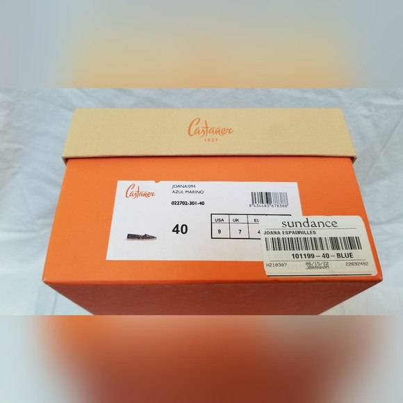 Castaner Joana Espadrilles Blue Size US 9 - Picture 6 of 8